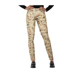 Isabel Marant Isabel Marant Étoile Abstract Corduroy Skinny Trousers Size S