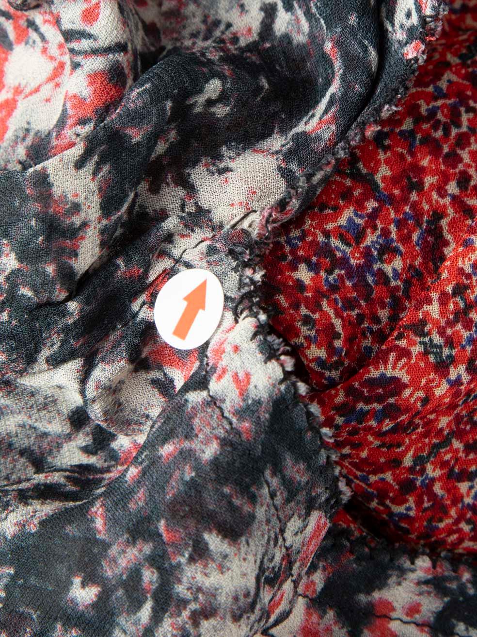 Isabel Marant Isabel Marant Étoile Robe à manches courtes à imprimé abstrait Taille XS Pour femmes en vente