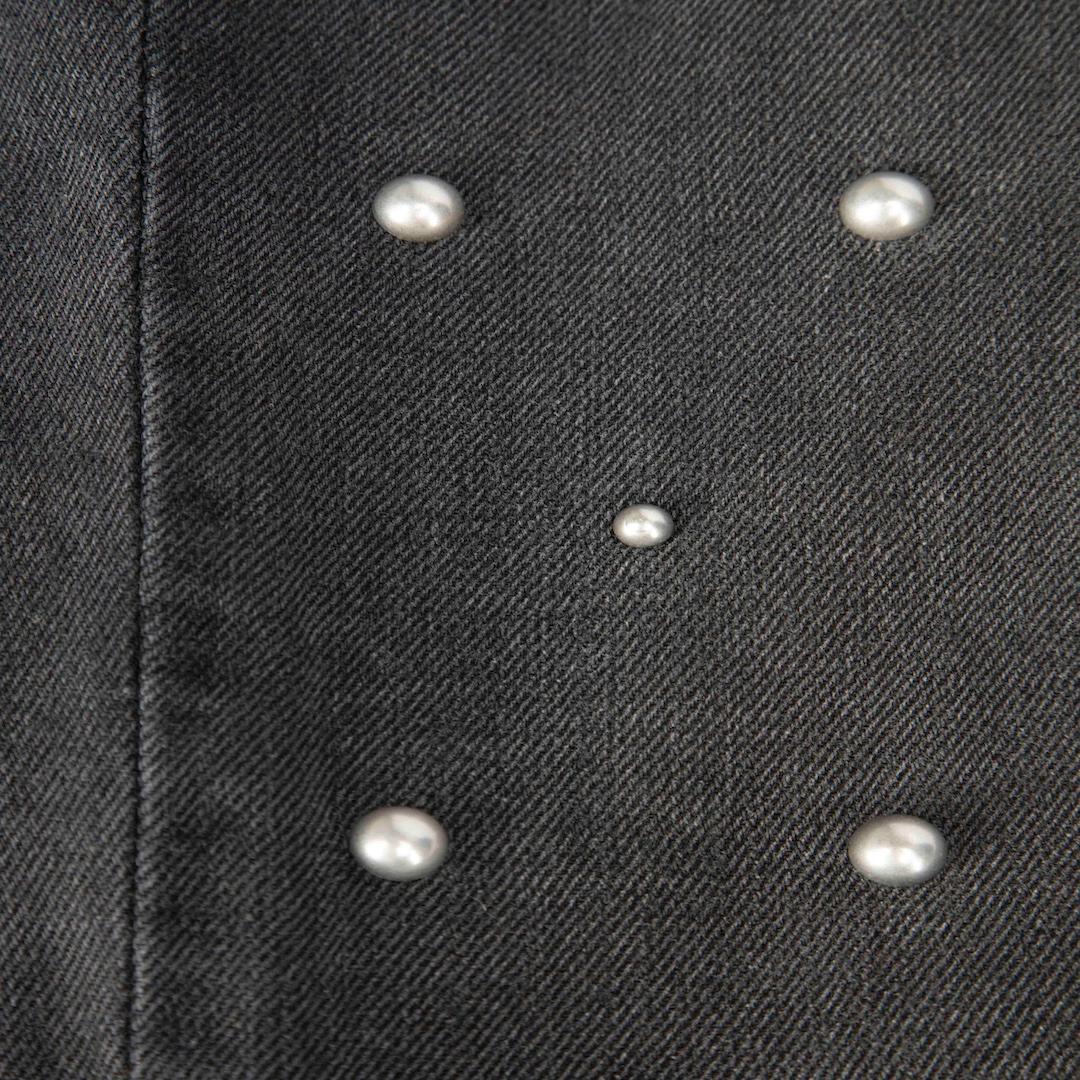 Women's Isabel Marant Isabel Marant Etoile Black Faux Pearl Embellished Jeans Size S