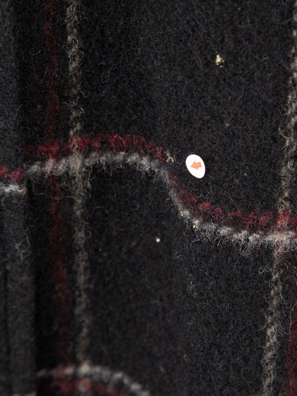 Isabel Marant Isabel Marant Étoile Black Wool Checkered Shacket Size M For Sale 1