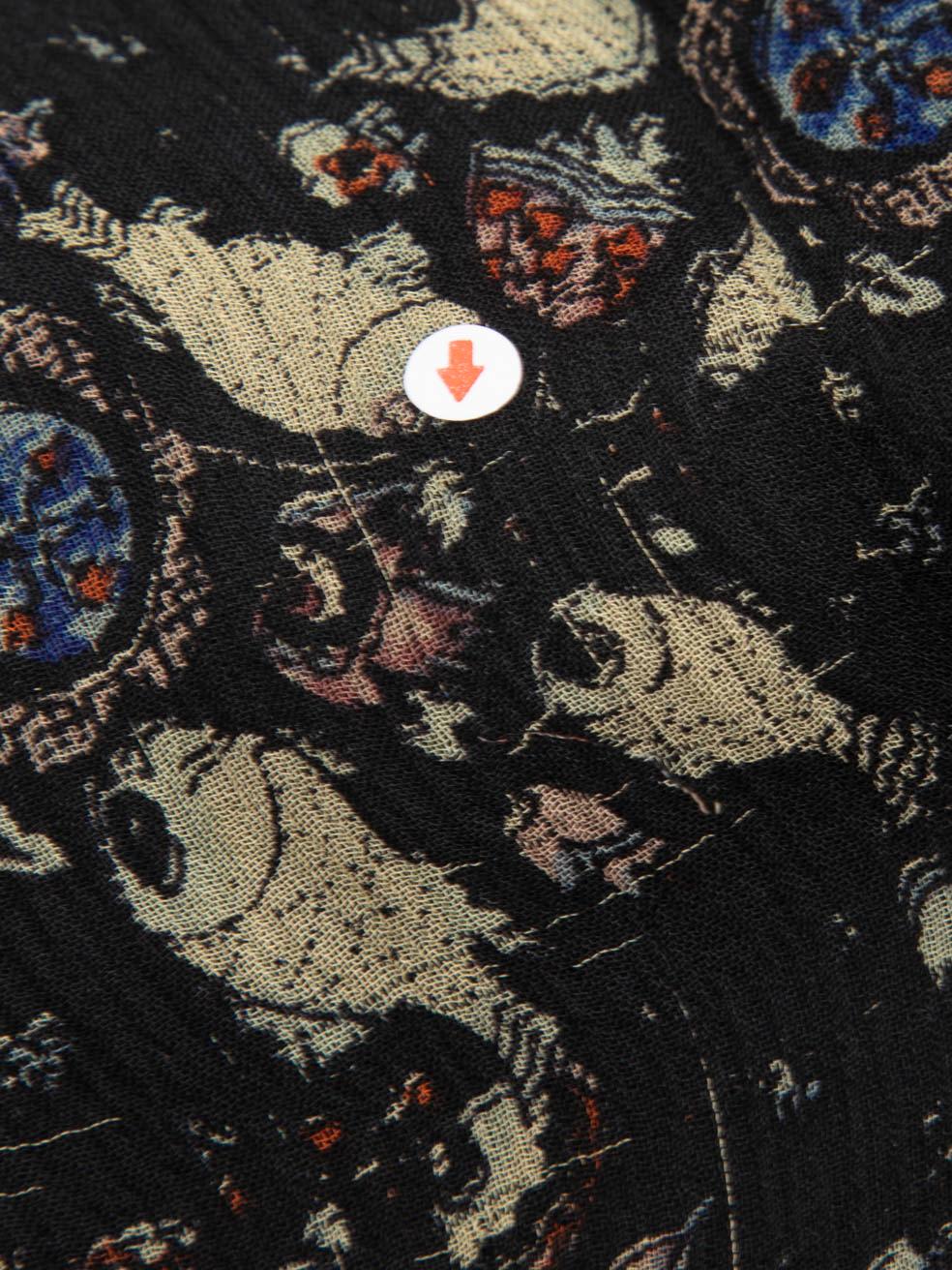 Isabel Marant Isabel Marant Étoile Fish Print Silk Dress Size S 3