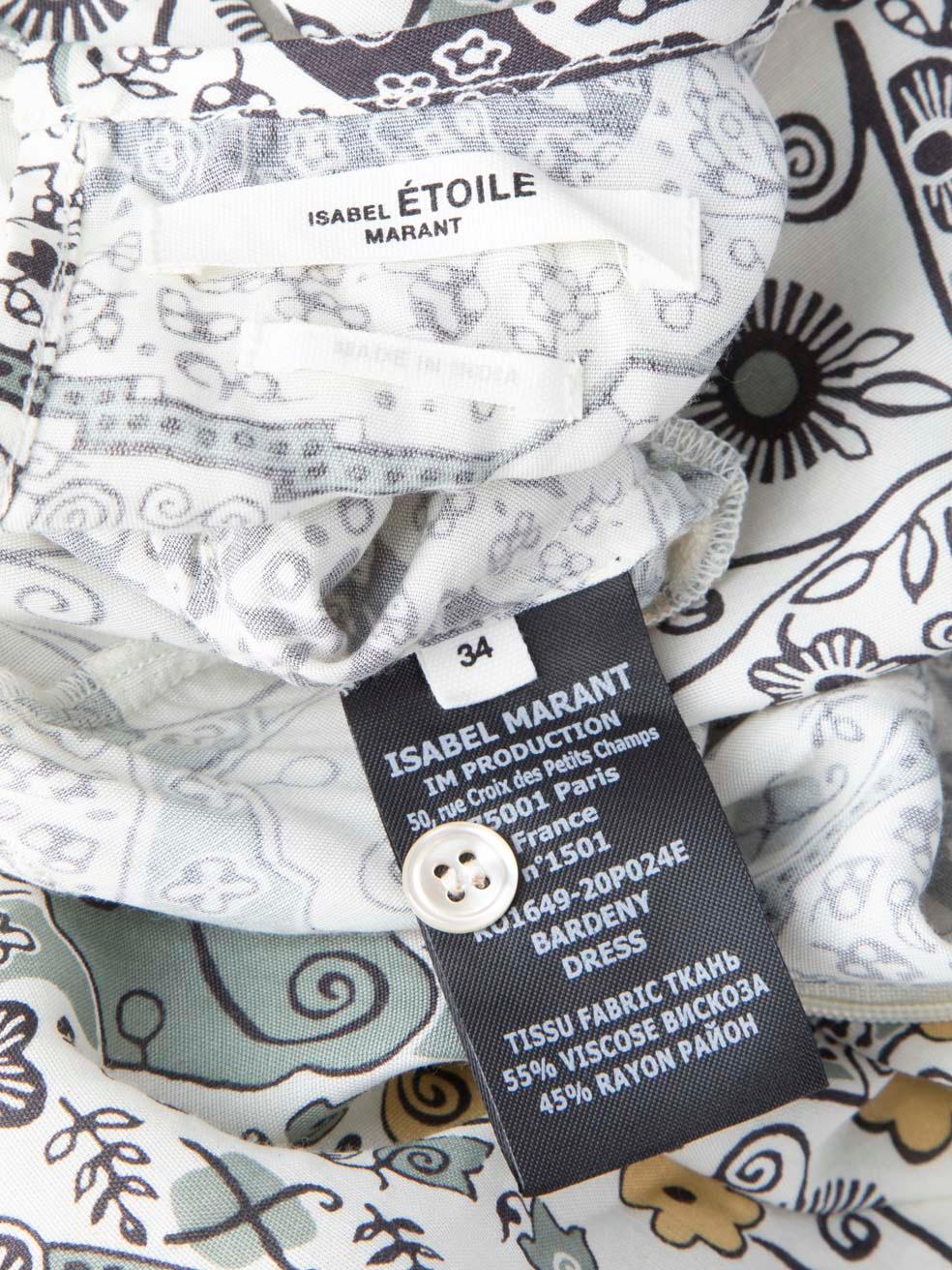 Isabel Marant Isabel Marant Étoile - Robe à fleurs dans le dos Taille XS Bon état - En vente à London, GB