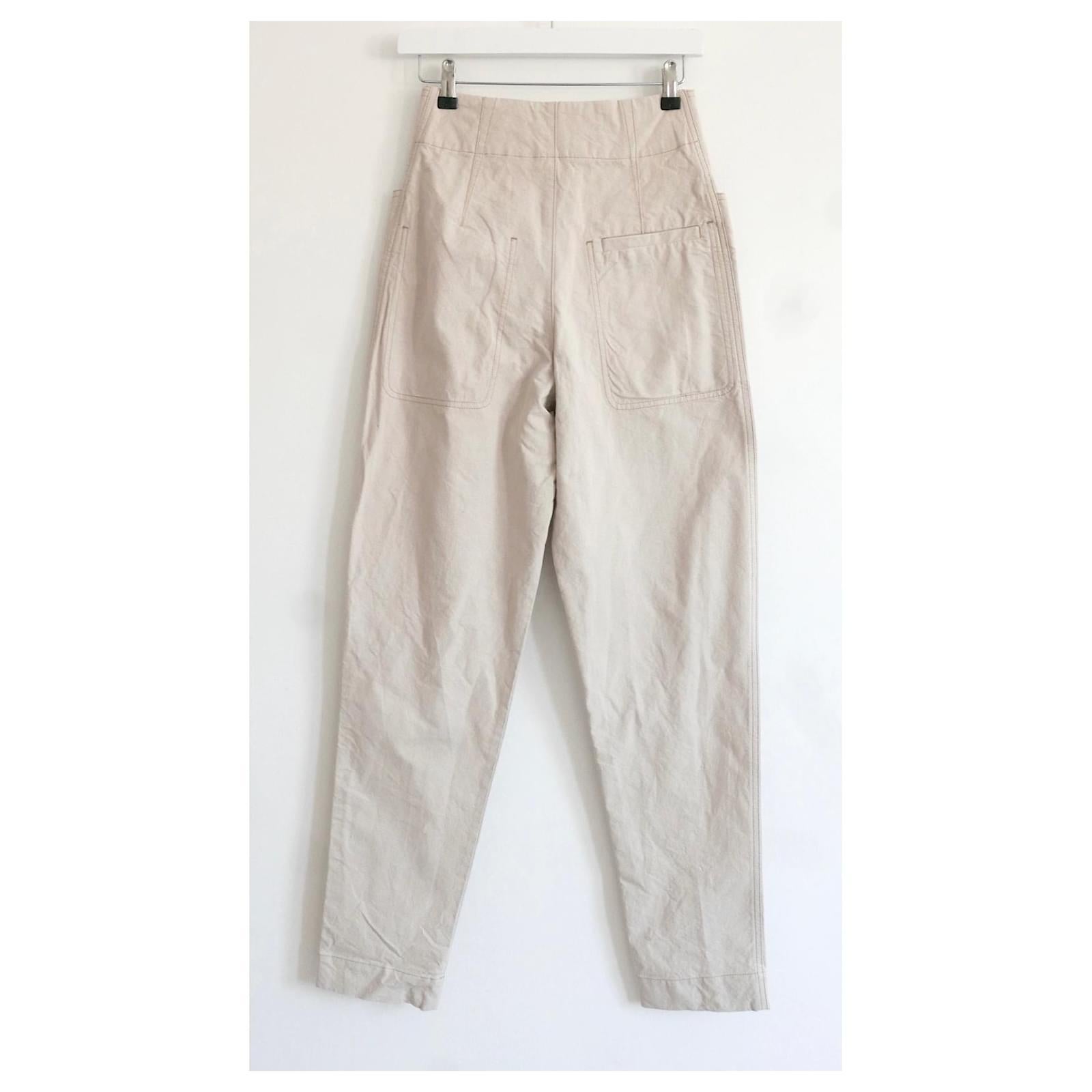 Isabel Marant Jodhpur Style Denim Trousers In Excellent Condition For Sale In London, GB
