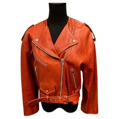 Isabel Marant Lambskin Leather Jacket Size EU 38