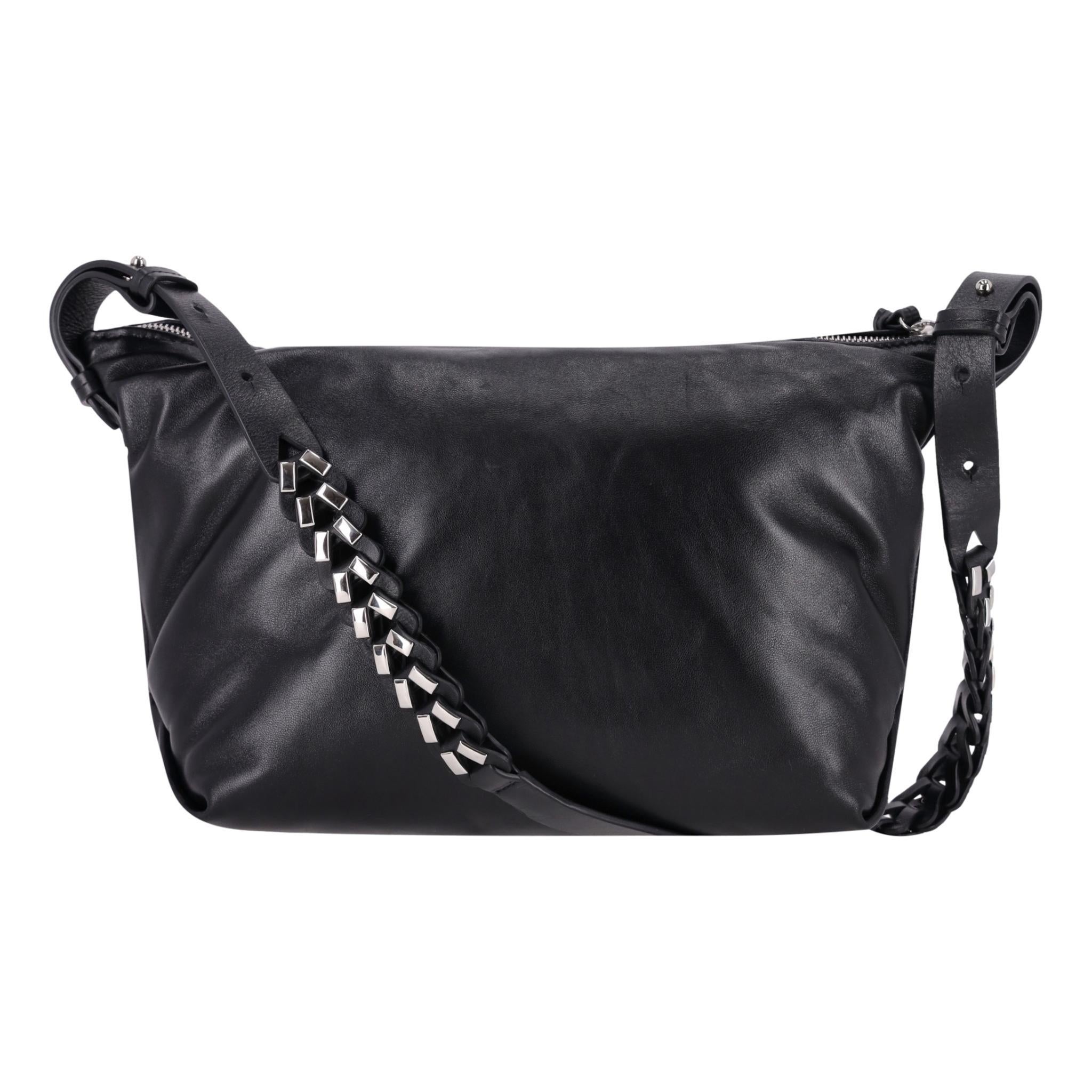 Black Isabel Marant Layden Leather Shoulder Bag