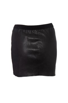 Isabel Marant, leather stretch mini skirt