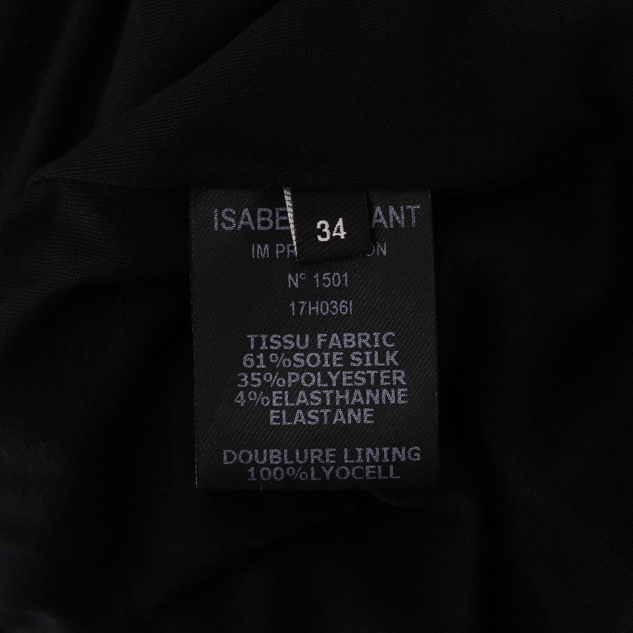 Isabel Marant Leopard Print Silk Blend Ruched Dress For Sale 1