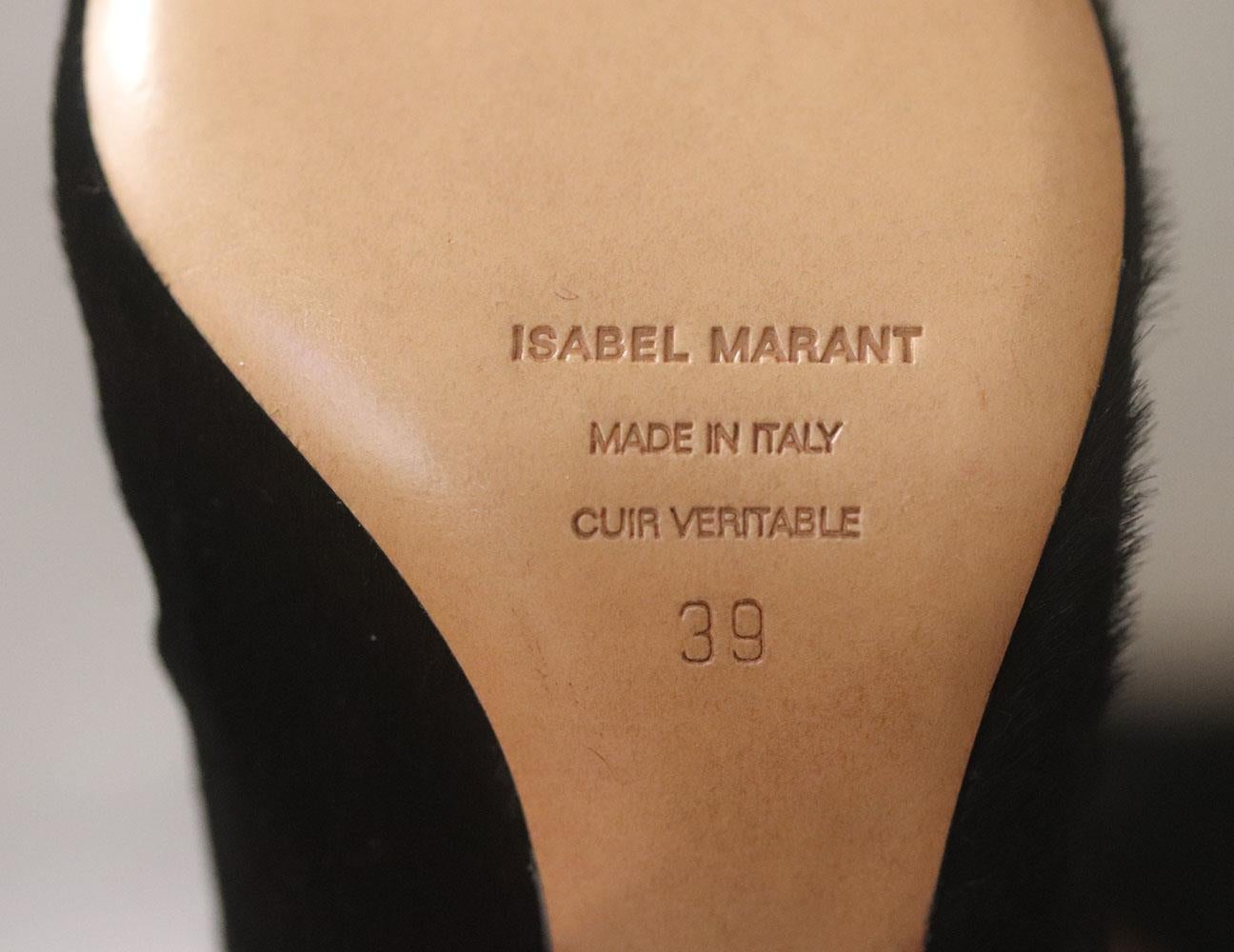 Isabel Marant Lostynn Overknee-Stiefel aus Kalbshaar 1