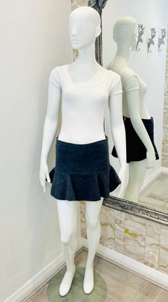 Isabel Marant Merino Wool Mini Skirt