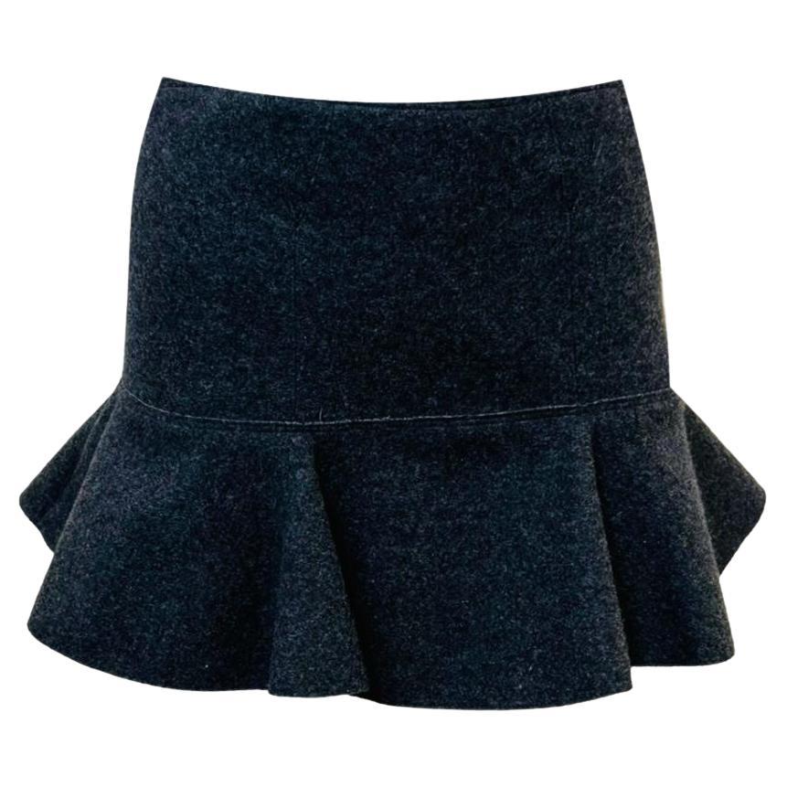 Isabel Marant Merino Wool Mini Skirt For Sale