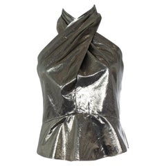 Isabel Marant, top metálico sin mangas