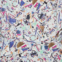 Isabel Marant Multicolor Amba Print Stretch Silk Long Sleeve Blouse M