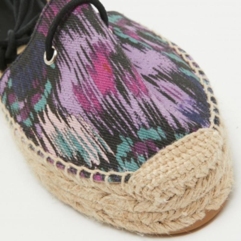 Isabel Marant Espadrilles Crelyne en toile multicolore Taille 39 Pour femmes en vente