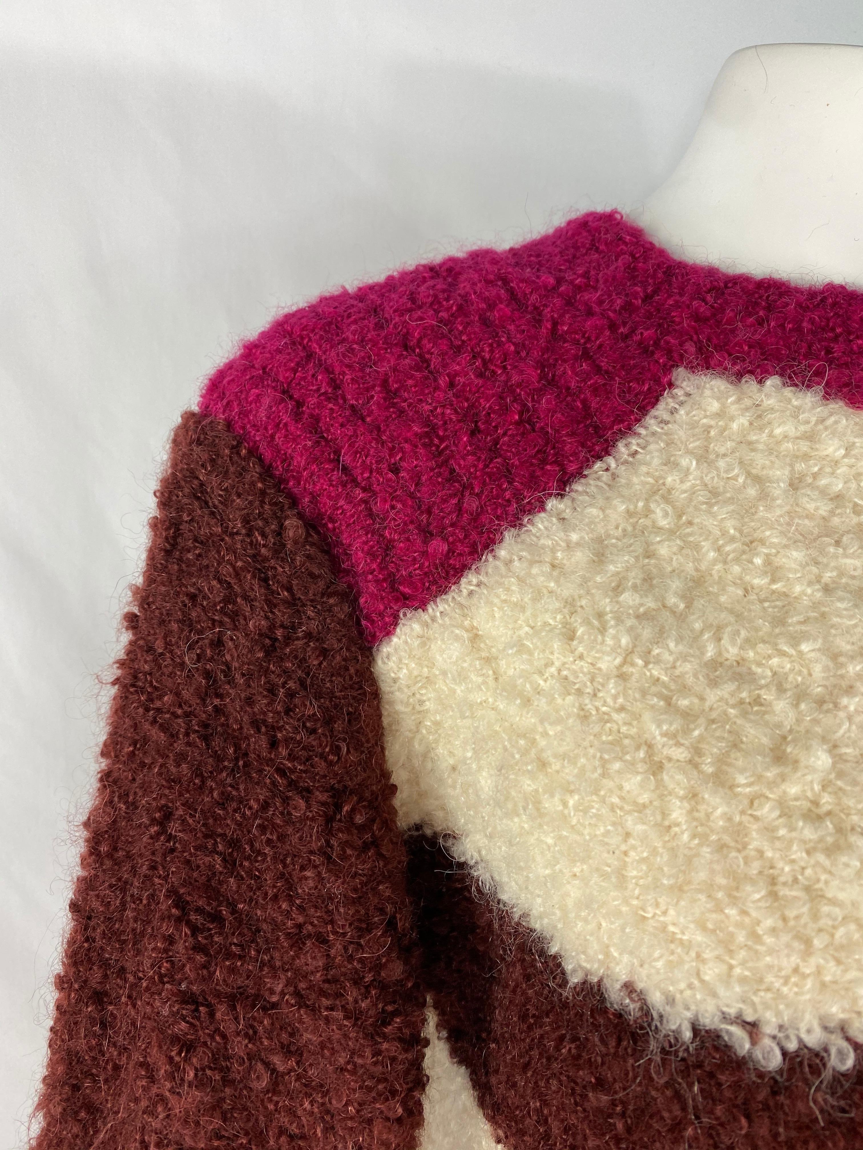 Pull en mohair multicolore Isabel Marant, Taille 38 en vente 2