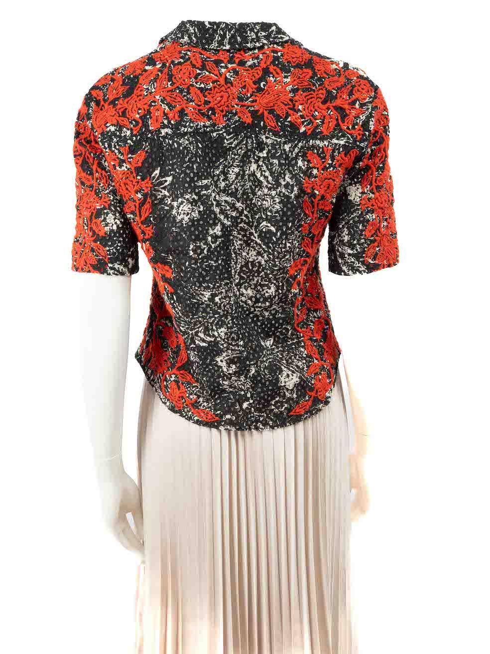 Isabel Marant Napoli Broderie Anglaise Blouse Size L In Good Condition In London, GB