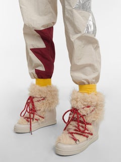 Isabel Marant Nowles leather-trimmed snow boots org price €550 size 39