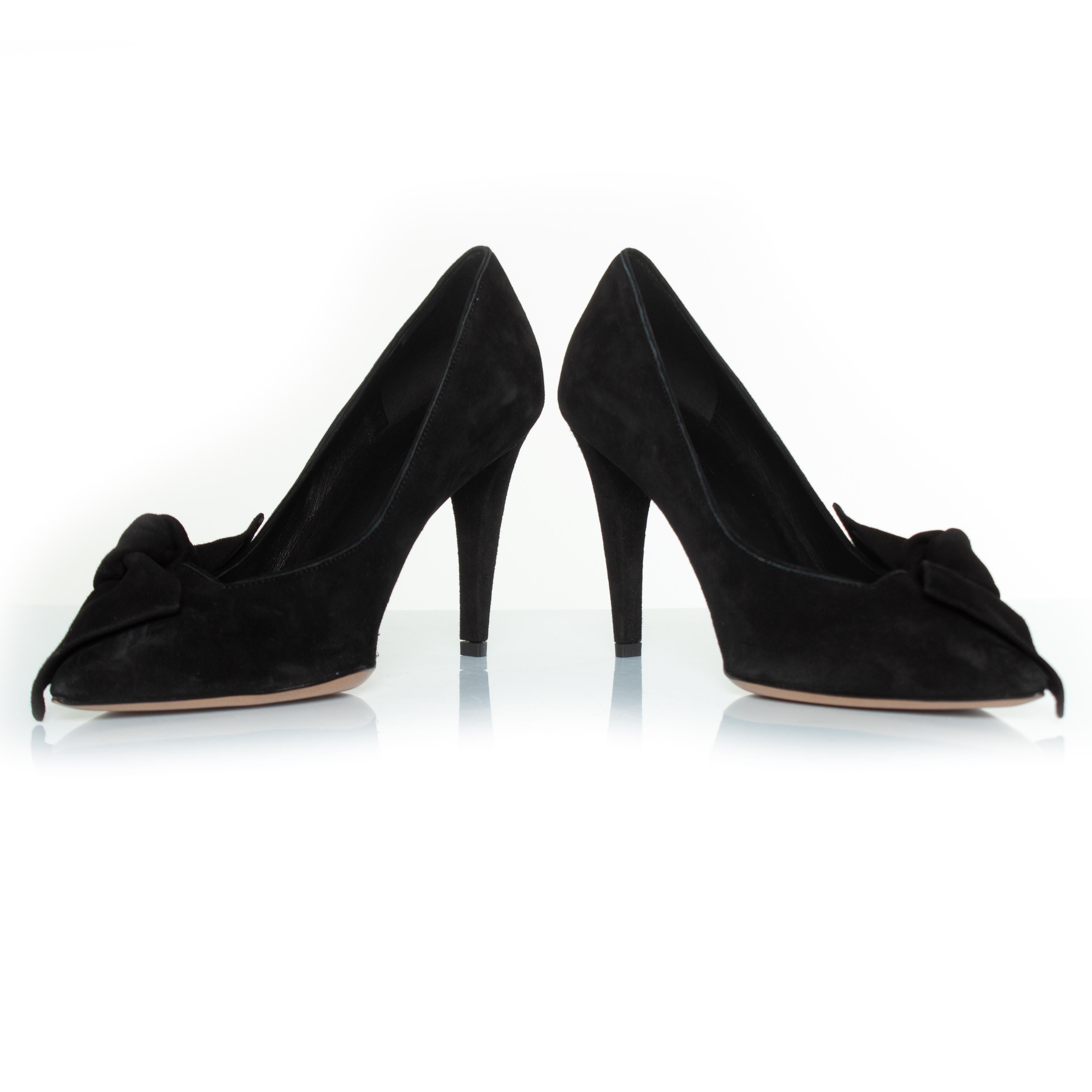 Isabel Marant, Poetty evening bow pumps in black In New Condition For Sale In AMSTERDAM, NL