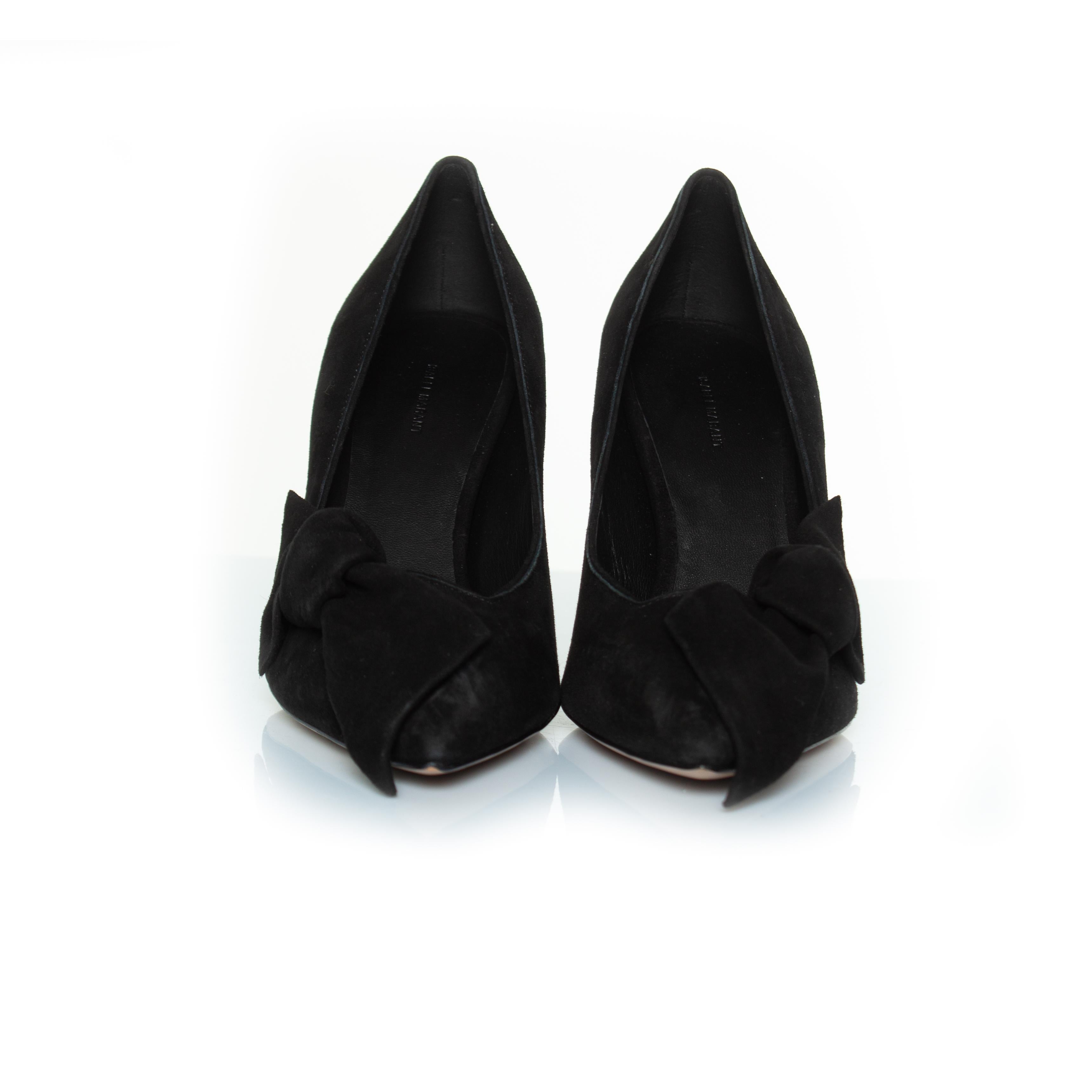 Women's Isabel Marant, Poetty evening bow pumps in black For Sale
