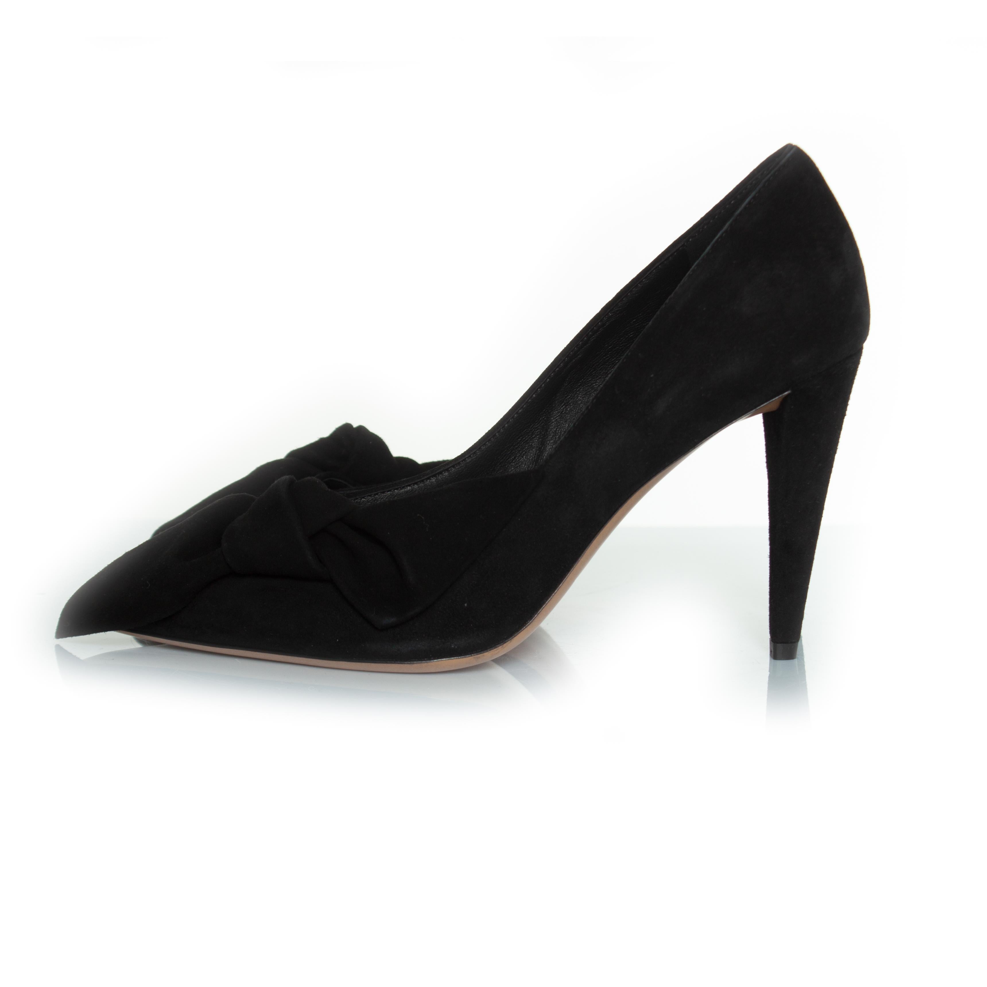 Isabel Marant, Poetty evening bow pumps in black For Sale 3