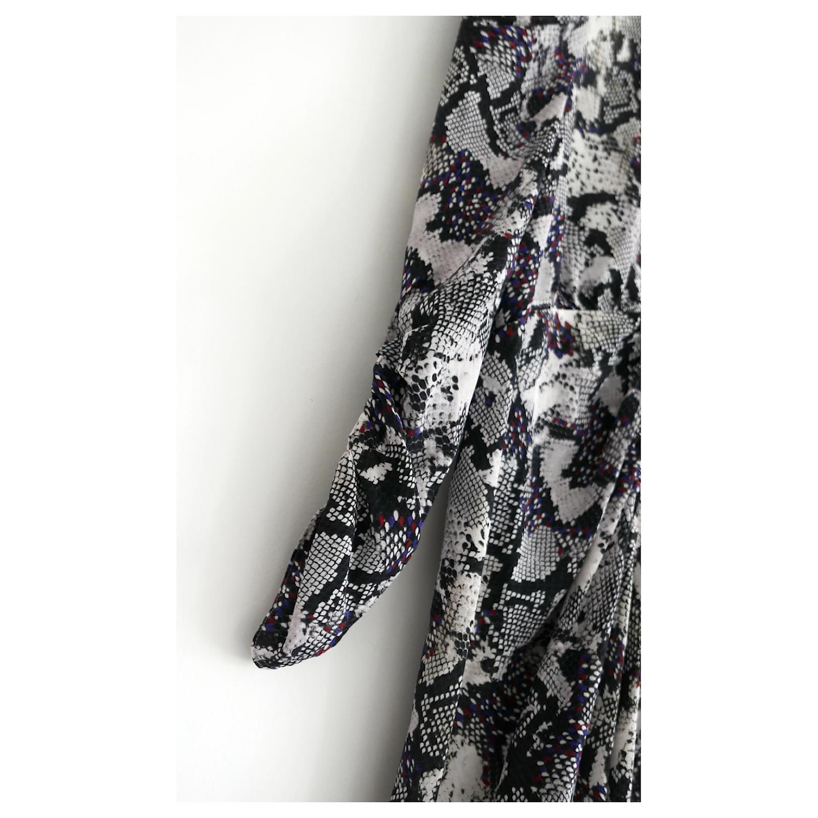 Women's Isabel Marant Python Snake Print Albini Dress  For Sale