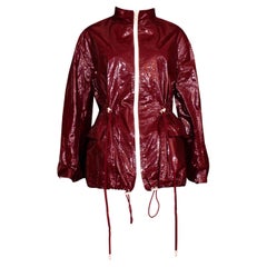 Isabel Marant Raincoat / Mac / Jacket - Ultra Shiny PU - Adjustable Drawstrings