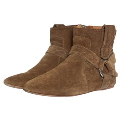 Isabel Marant, Ralph khaki suede ankle boots