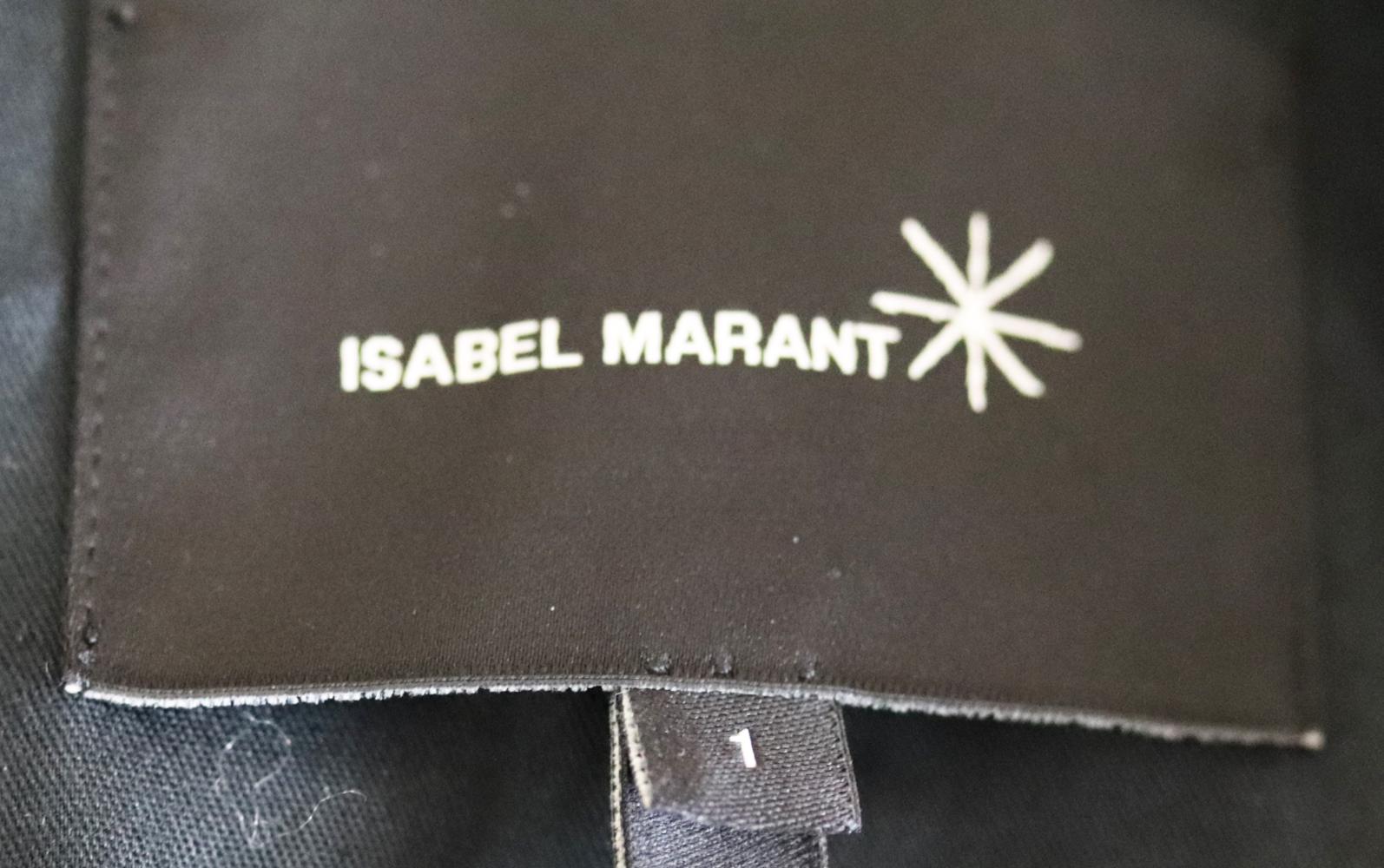 Isabel Marant Reilly Jacke aus Baumwolle mit Kristallverzierung Damen