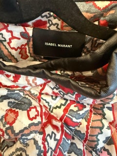 Isabel Marant Resort 2021 Jenolia Size 38 / 6 - 8 Cotton Puffer Biker Jacket