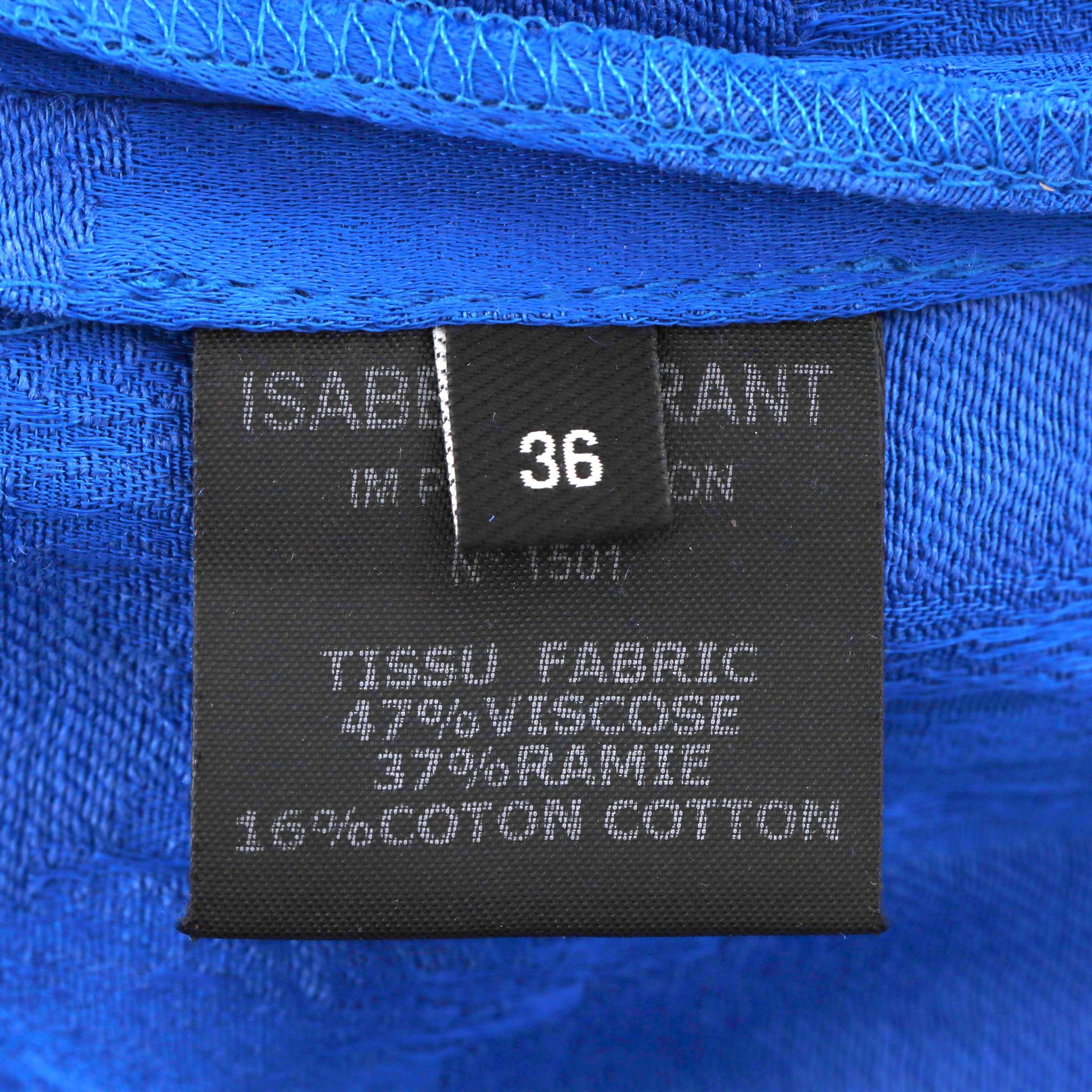 Isabel Marant - Robe portefeuille en satin jacquard en vente 2