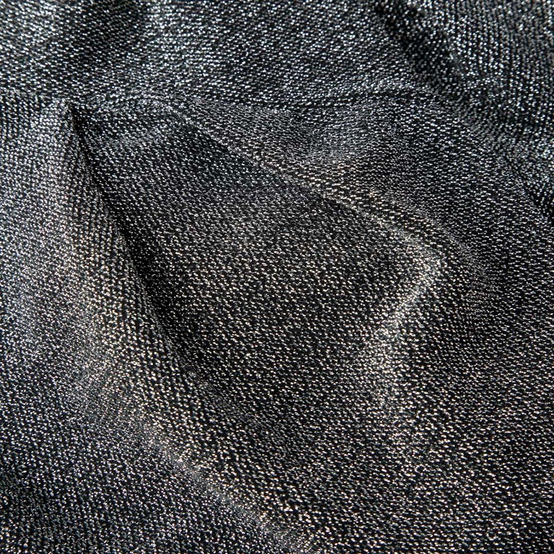 Isabel Marant Silver Metallic Pleated Shoulder Dress Size L In New Condition For Sale In London, GB