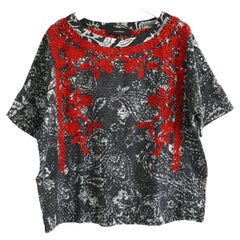 Isabel Marant SS13 Embroidered Top