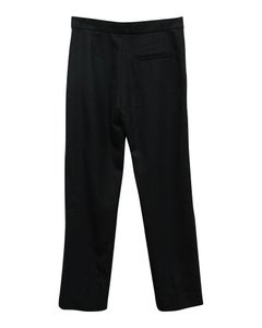 Isabel Marant Straight Leg Trousers in Navy Blue Cotton