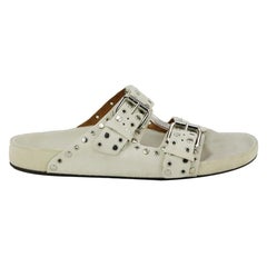 Isabel Marant Sandalias de ante con tachuelas EU 38 UK 5 US 8