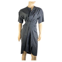 Isabel Marant US 4 Pinstripe Wrap Dress