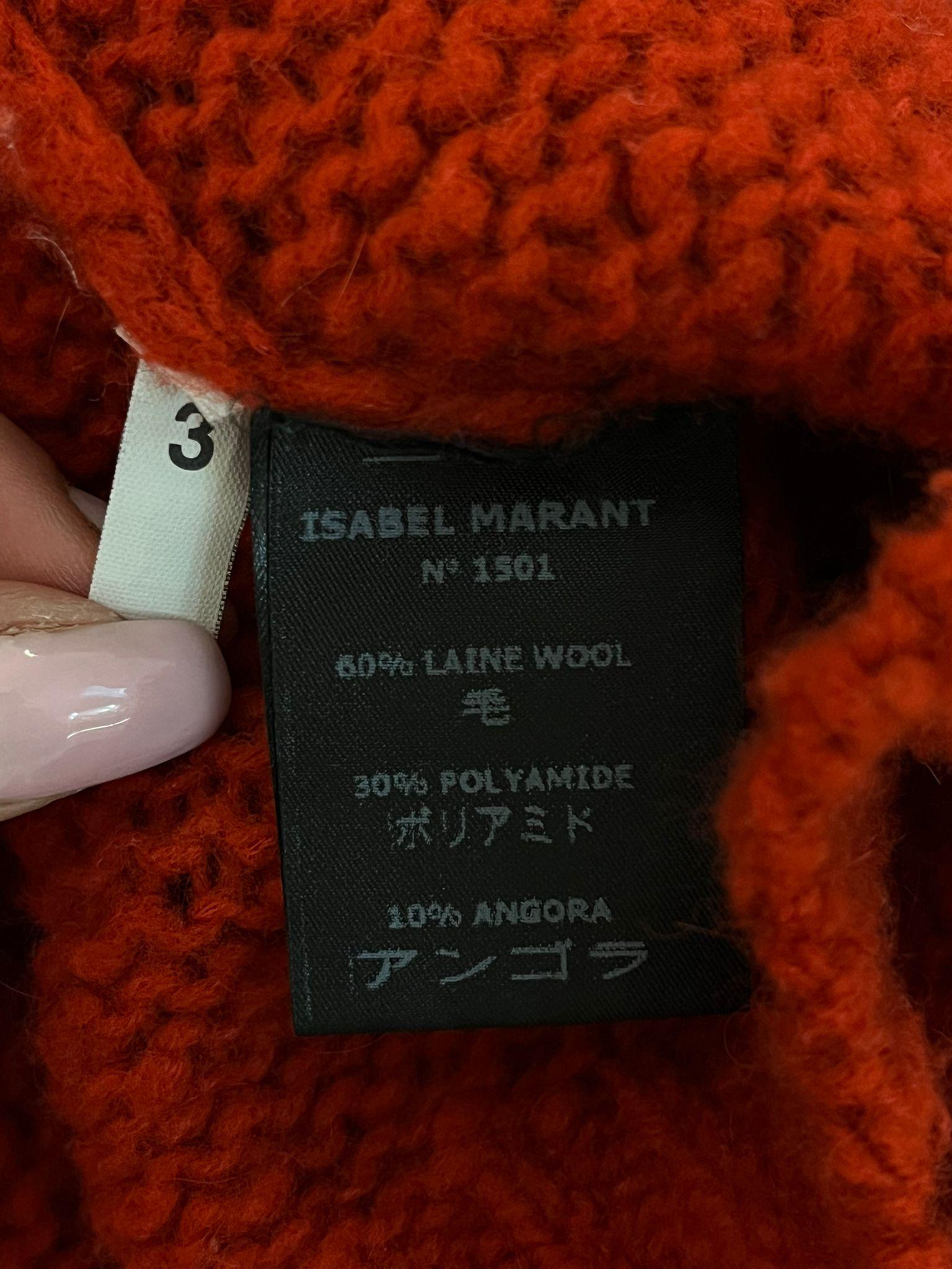 Isabel Marant Virgin Wool & Angora Roll Neck Jumper 1