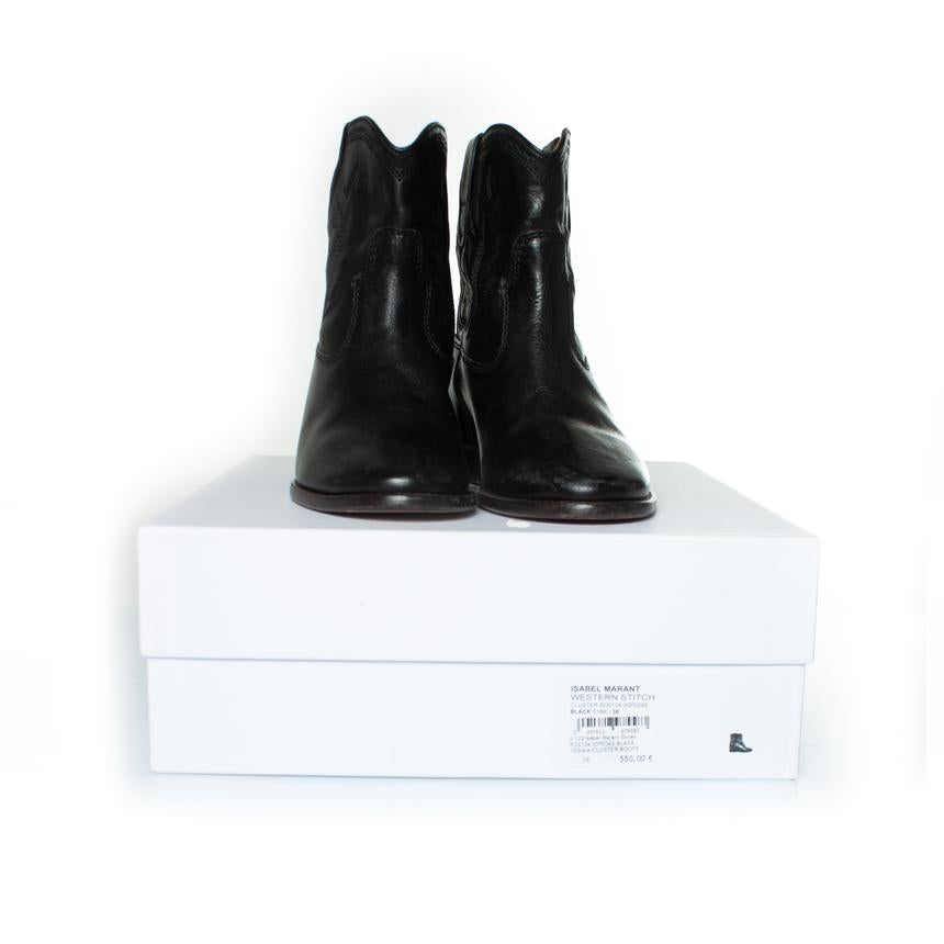 Isabel Marant, Western stitch boots For Sale 3