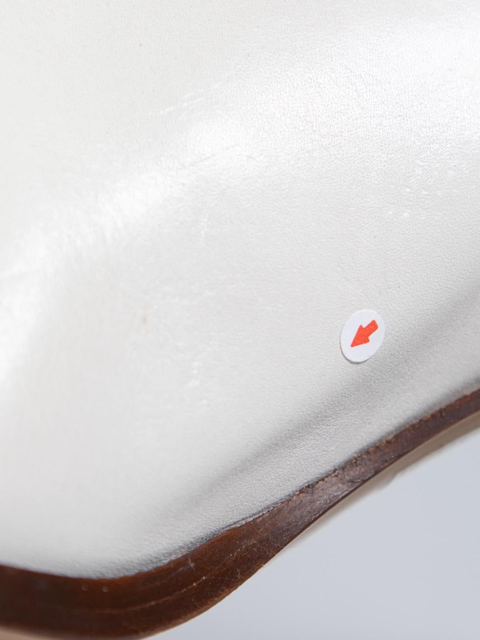 Isabel Marant White Embroidered Cowboy Boots Size IT 37 3