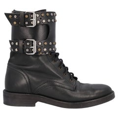 Isabel Marant Women Ankle boots Black Leather EU 37