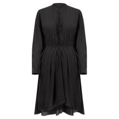 Isabel Marant Women's Isabel Marant Étoile Black Button Up Knee Length Dress
