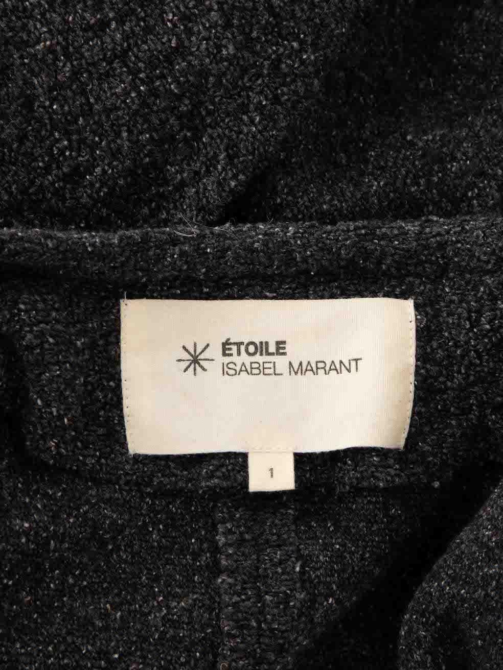 Isabel Marant Women's Isabel Marant Étoile Grey Wool Evening Jacket 1