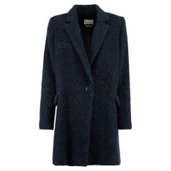 Isabel Marant Women's Isabel Marant Étoile Navy Single Breasted Coat