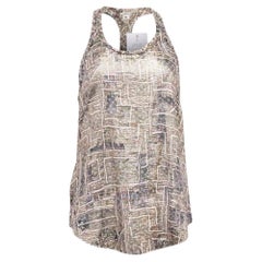 Canotta Isabel Marant x H&M in seta multicolore