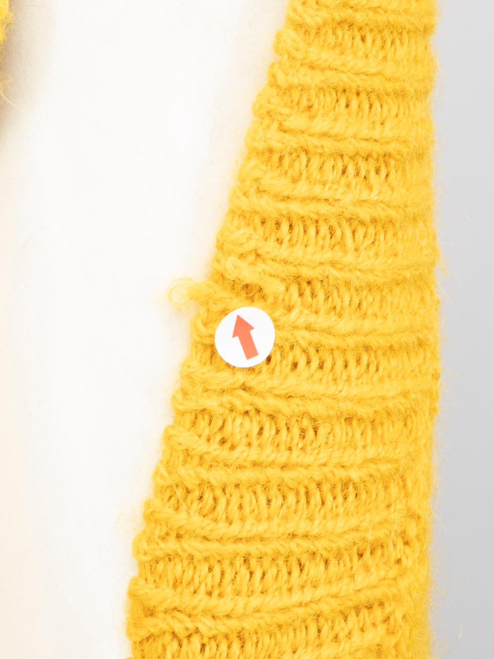 Isabel Marant Yellow Alpaca Wool Turtleneck Jumper Size L 1
