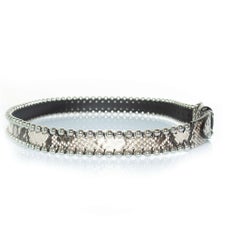 Isabel Marant, Zap belt with studs and snake print