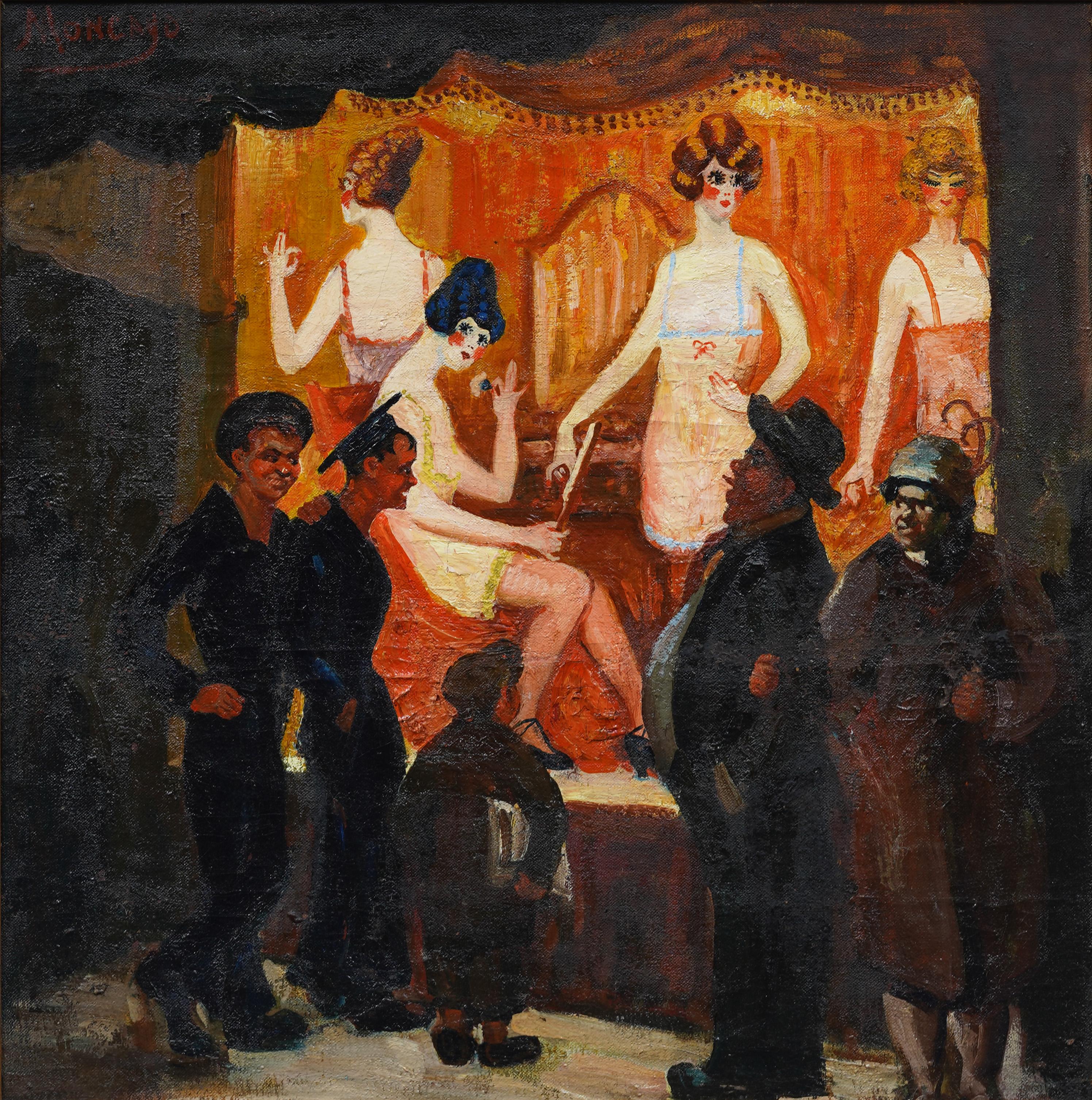 Quadro modernista incorniciato 