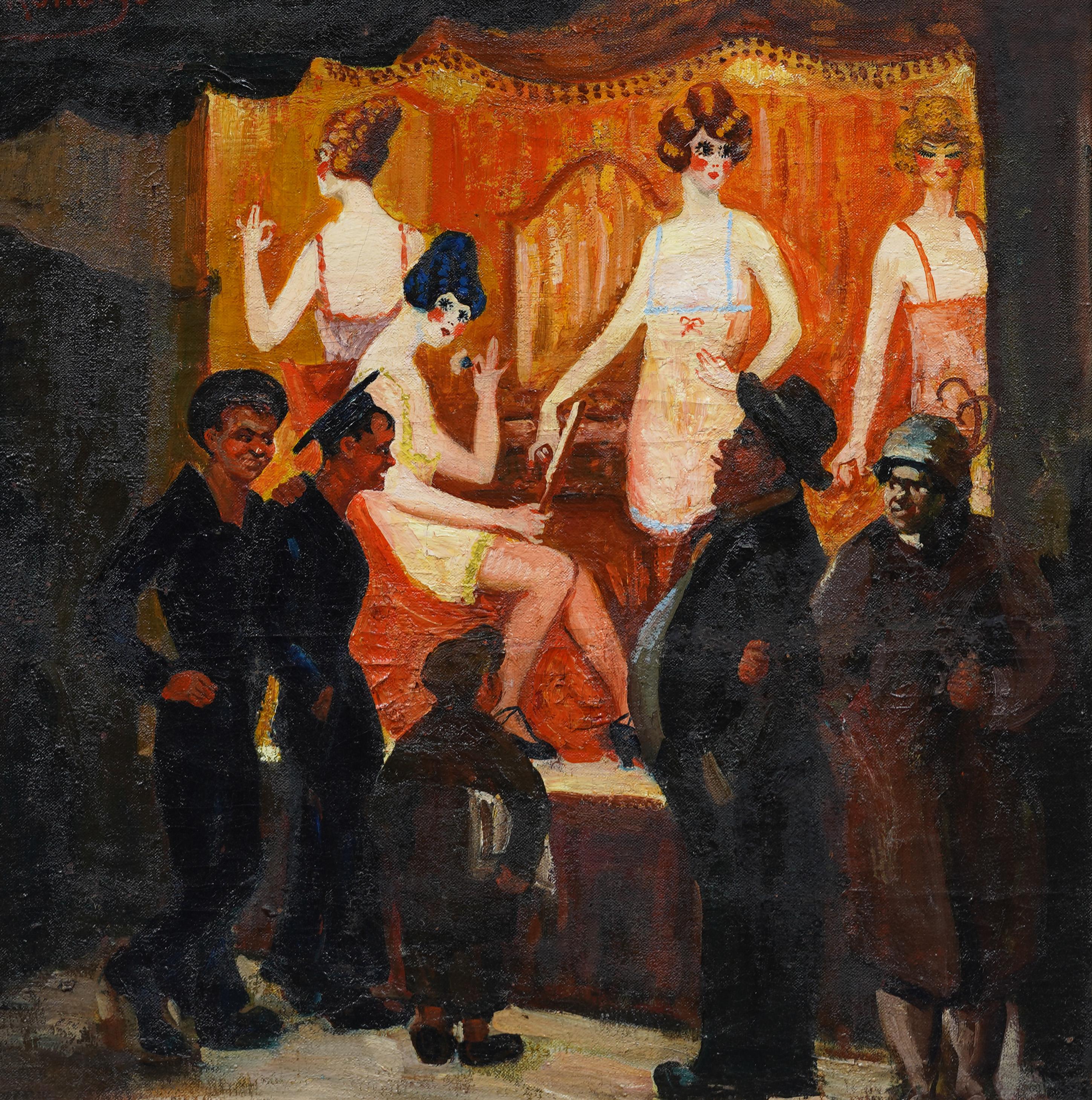 Quadro modernista incorniciato 