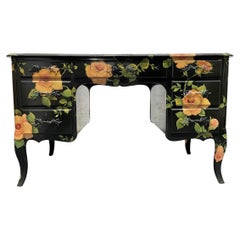 Isabel O'Neil Hand Painted Kneehole Desk