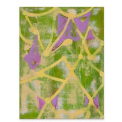 That Love flew in on a Carpet at Dawn- Original Large Painting on Panel