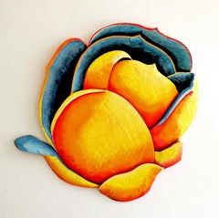 Bloom 5 by Isabel Ritter - Contemporary Wall Flower sculpture