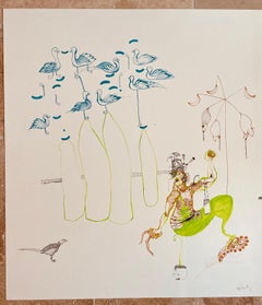 Animal Painting Surrealist Royal College of Art LGBTQ+ artist Circle of Life